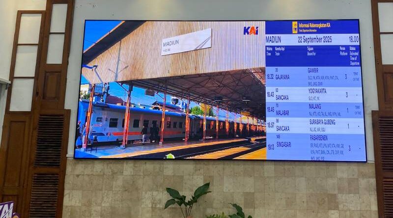 Lokasi Strategis, KAI Daop 7 Madiun Tawarkan Kerja Sama Branding melalui Naming Rights di Stasiun