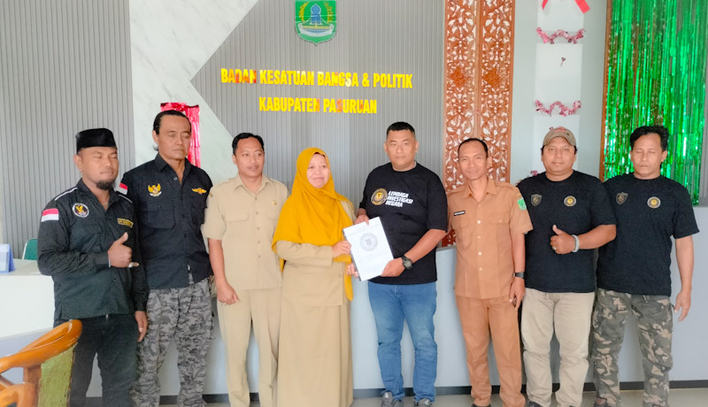 LIN DPC Pasuruan Datangi BakesbangPol Kabupaten Pasuruan, Ada Apa?
