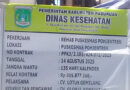 Proyek Rehabilitasi Puskesmas Pohjentrek Disorot