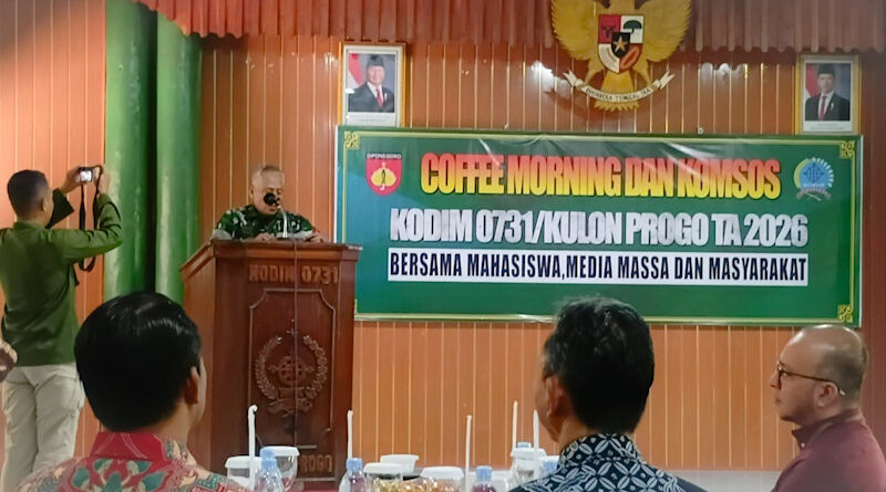 Kodim Kulonprogo gelar Coffee Morning