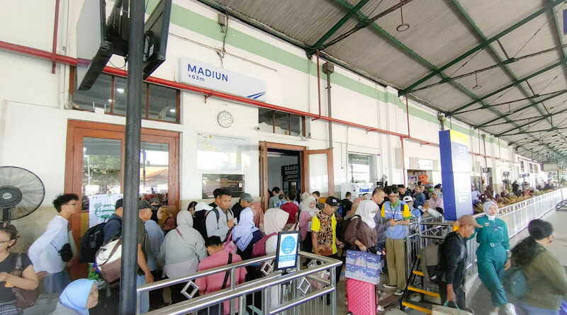 KAI Daop 7 Madiun Catat 3 Juta Pelanggan pada Triwulan I 2026