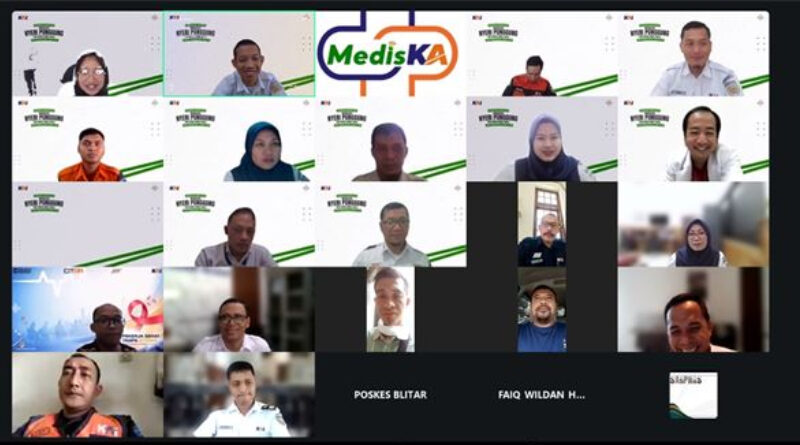 Jaga Sehat dan Tetap Bugar, KAI Daop 7 Madiun Gelar Webinar Kesehatan Series 7