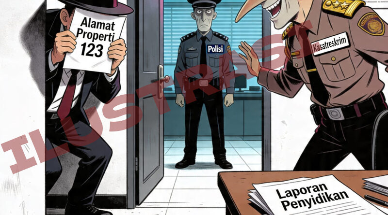 Bos Properti (M) Mangkir Panggilan Polisi, Kenal Dekat dengan Kasatreskrim?