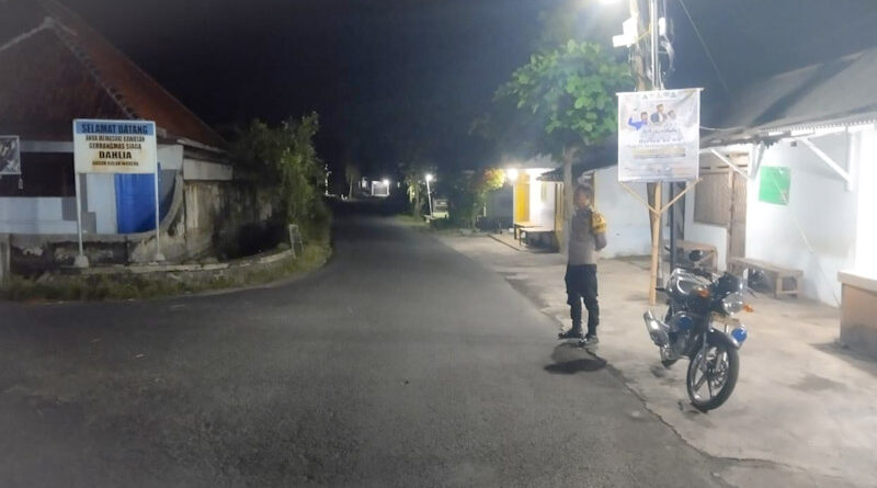 Polsek Pasirian Intensifkan Antisipasi 3C di Sejumlah Desa Rawan
