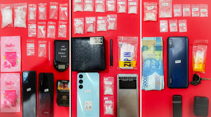 Satresnarkoba Polres Pasuruan Ungkap 3 Kasus Sabu dalam Dua Hari