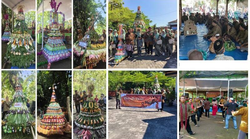 Bersih Desa “Nyadran” Desa Sukowiyono Masih Diuri-uri dengan Arak-arakan Gunungan dan Pagelaran Tari Gambyong