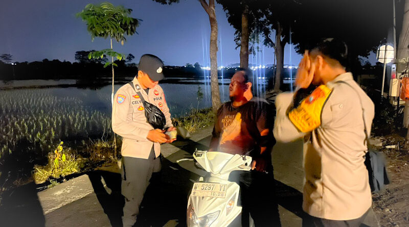 Polisi Amankan Motor dengan Nomor Rangka Rusak saat Patroli KRYD
