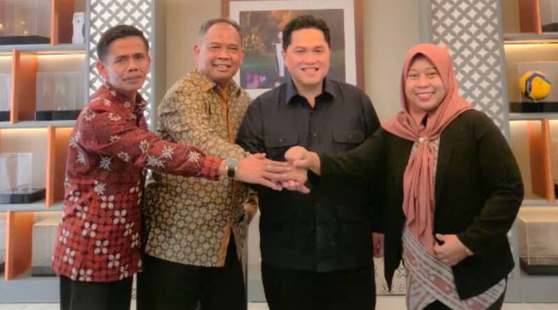 Rencana Revitalisasi Stadion Tridadi Berstandar Nasional, Bupati Sleman Temui Menpora di Jakarta