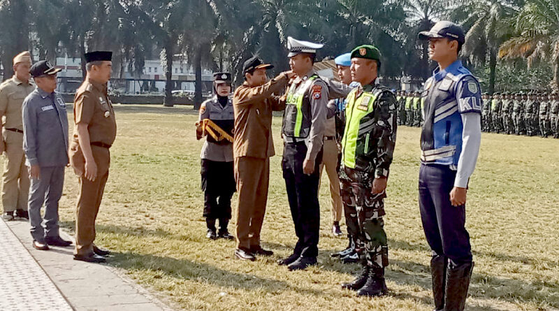 Amankan Peringatan Bulan Suro di Madiun Raya, Ratusan Personel Gabungan Disiagakan di Alun-Alun