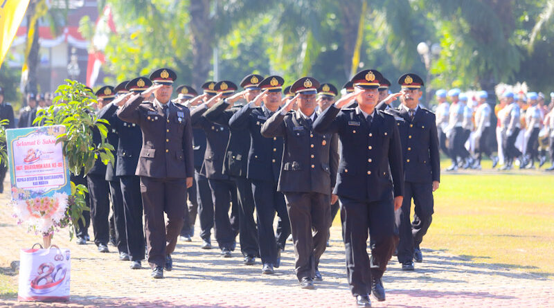 Polres Madiun Peringati Hari Bhayangkara ke-80