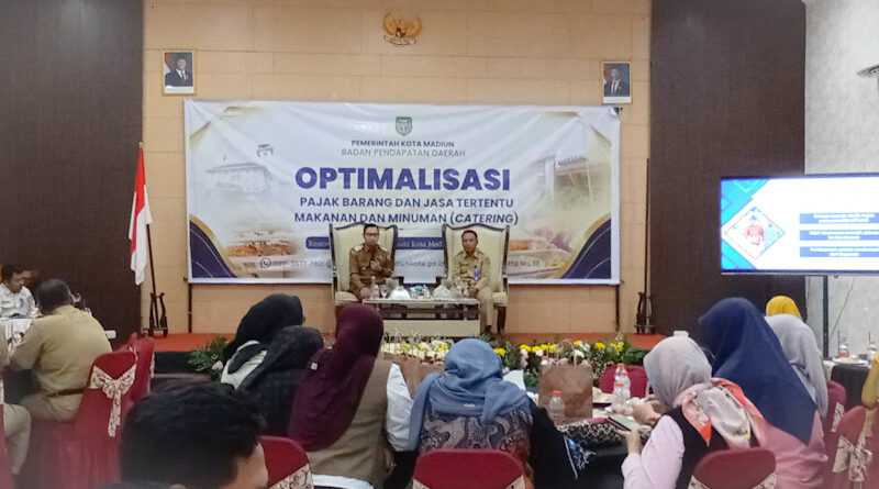 Sosialisasi Optimalisasi Pemungutan Pajak Barang dan Jasa Tertentu di Kota Madiun