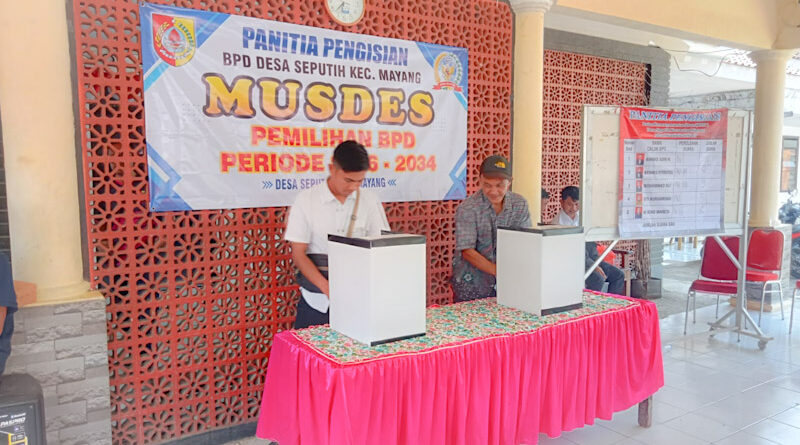 Proses Pemilihan BPD Dusun Krajan Berlangsung Demokratis