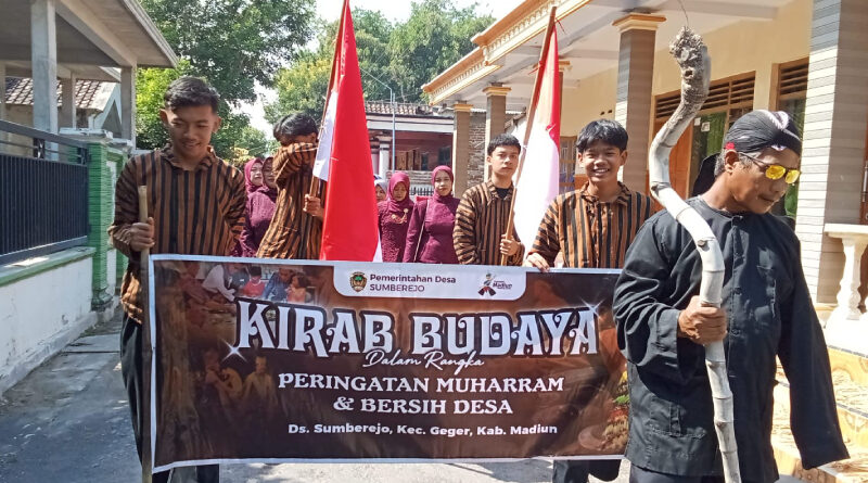 Kirab Budaya dan Bersih Desa Sumberjo, Kecamatan Geger, Kabupaten Madiun