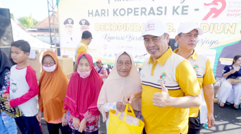 Puncak Hari Koperasi ke-79 di Kabupaten Madiun Dimeriahkan Jalan Santai dan Bazar UMKM