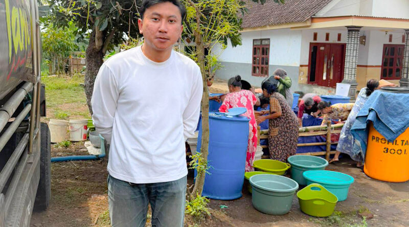 Atasi Krisis Air Bersih, Pengusaha Muda Bantu Air Setiap Pekan di Dua Kecamatan