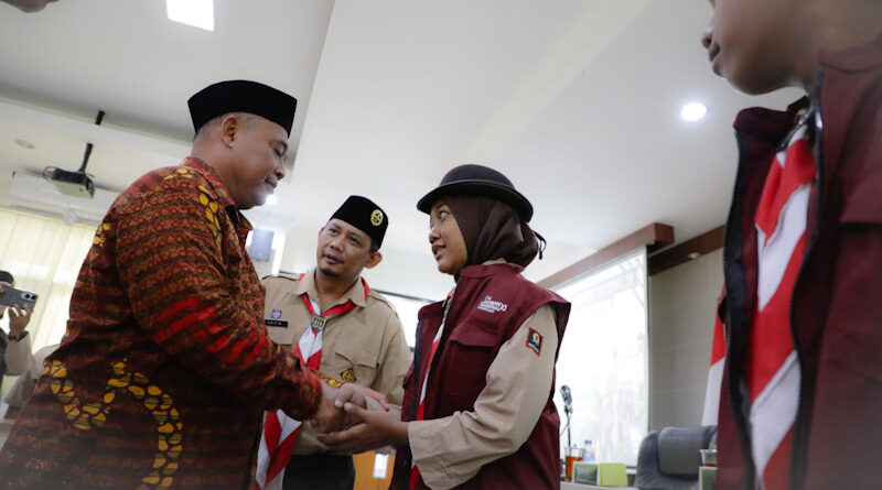 Bupati Sleman Lepas 47 Kontingen Pramuka ke Jamnas XII Cibubur