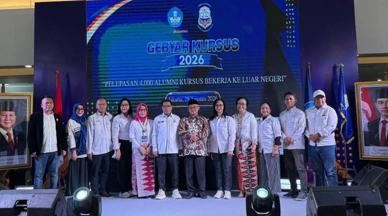 Tembus Pasar Global, 4.021 Lulusan LKP Resmi Isi Posisi Profesional di 11 Negara