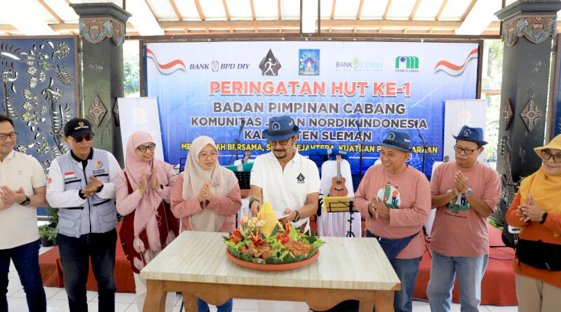 KJNI Sleman Rayakan HUT Ke-1, Dorong Olahraga Jalan Nordik Makin Memasyarakat