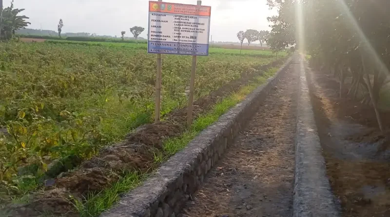 Poktan Margo Rukun Garap Optimasi Lahan Nonrawa dengan Anggaran APBN Rp115 Juta