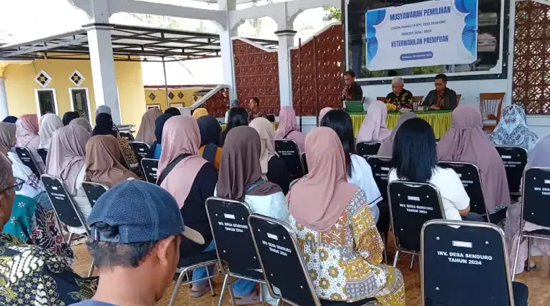 Musyawarah Pemilihan Calon Anggota BPD Keterwakilan Perempuan Desa Senduro Periode 2026–2034 Digelar
